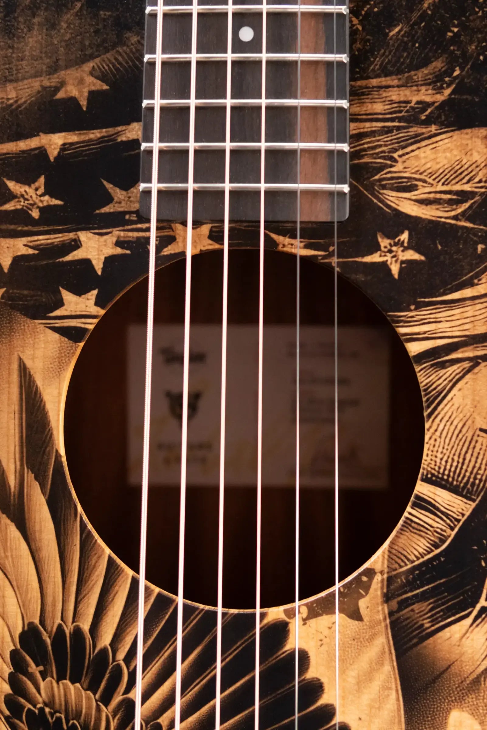 Taylor GS Mini Special Edition Guitars 4 Vets Americana Acoustic Guitar with Gig Bag