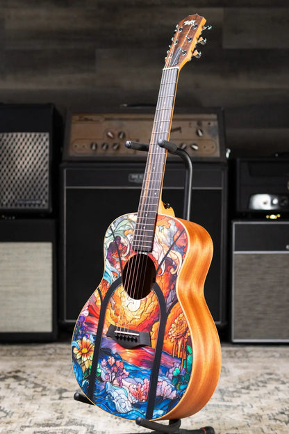 Taylor GS Mini Special Edition ZEDD Acoustic Guitar - Telos with GS Mini Bag