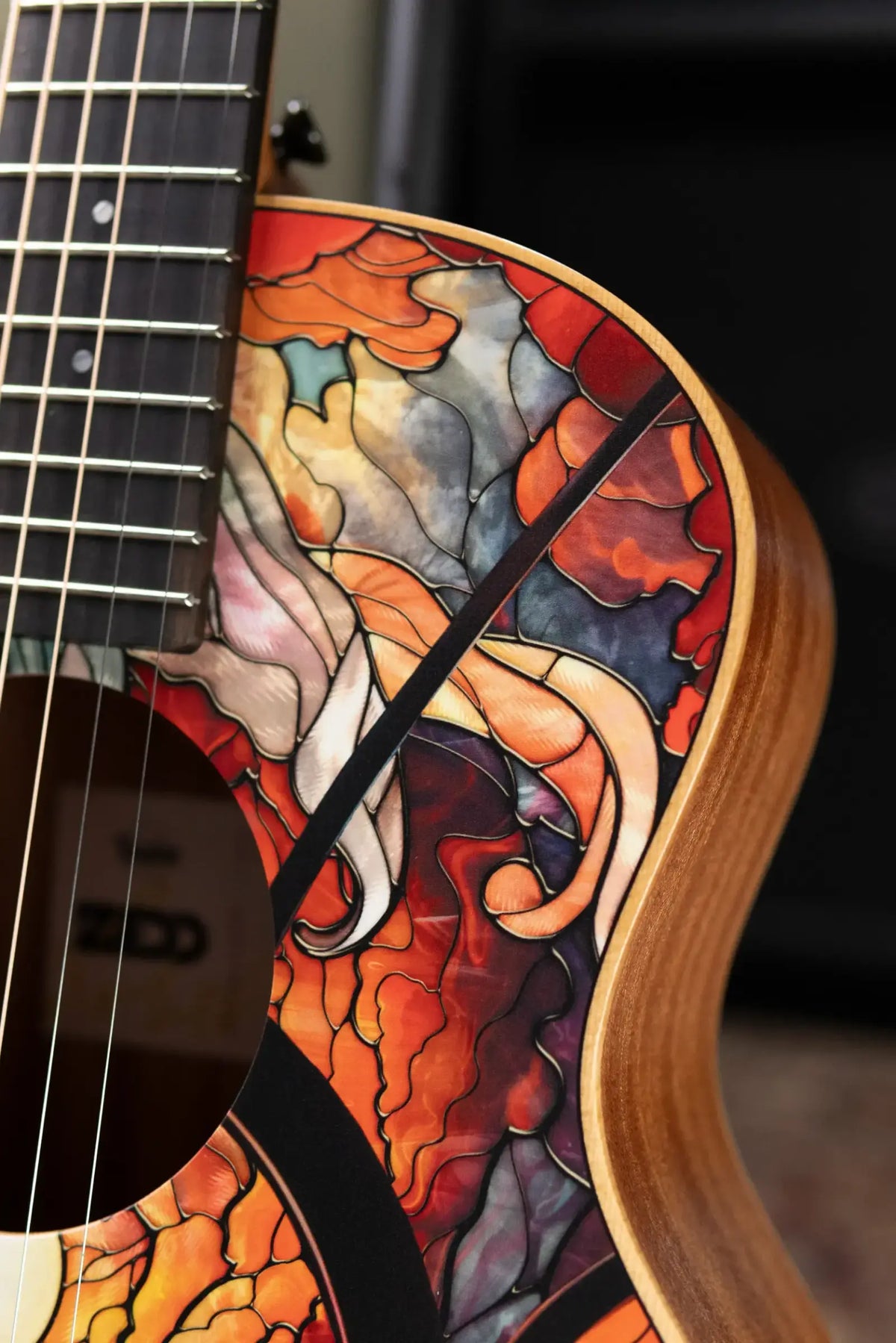 Taylor GS Mini Special Edition ZEDD Acoustic Guitar - Telos with GS Mini Bag