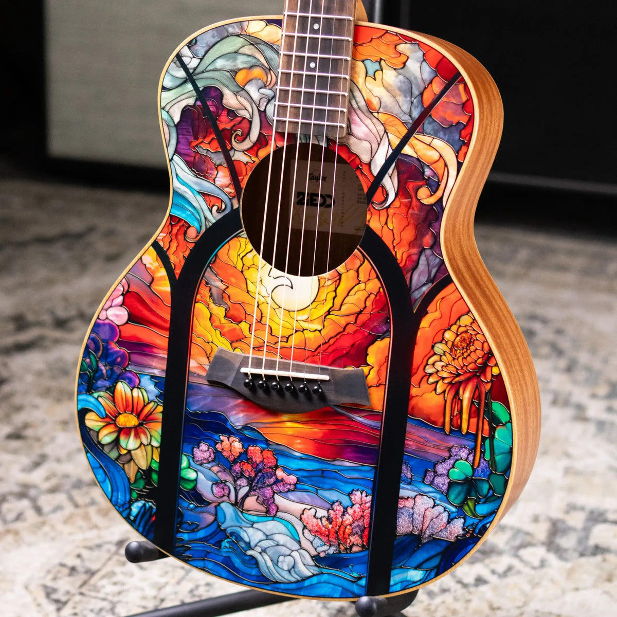 Taylor GS Mini Special Edition ZEDD Acoustic Guitar - Telos with GS Mini Bag