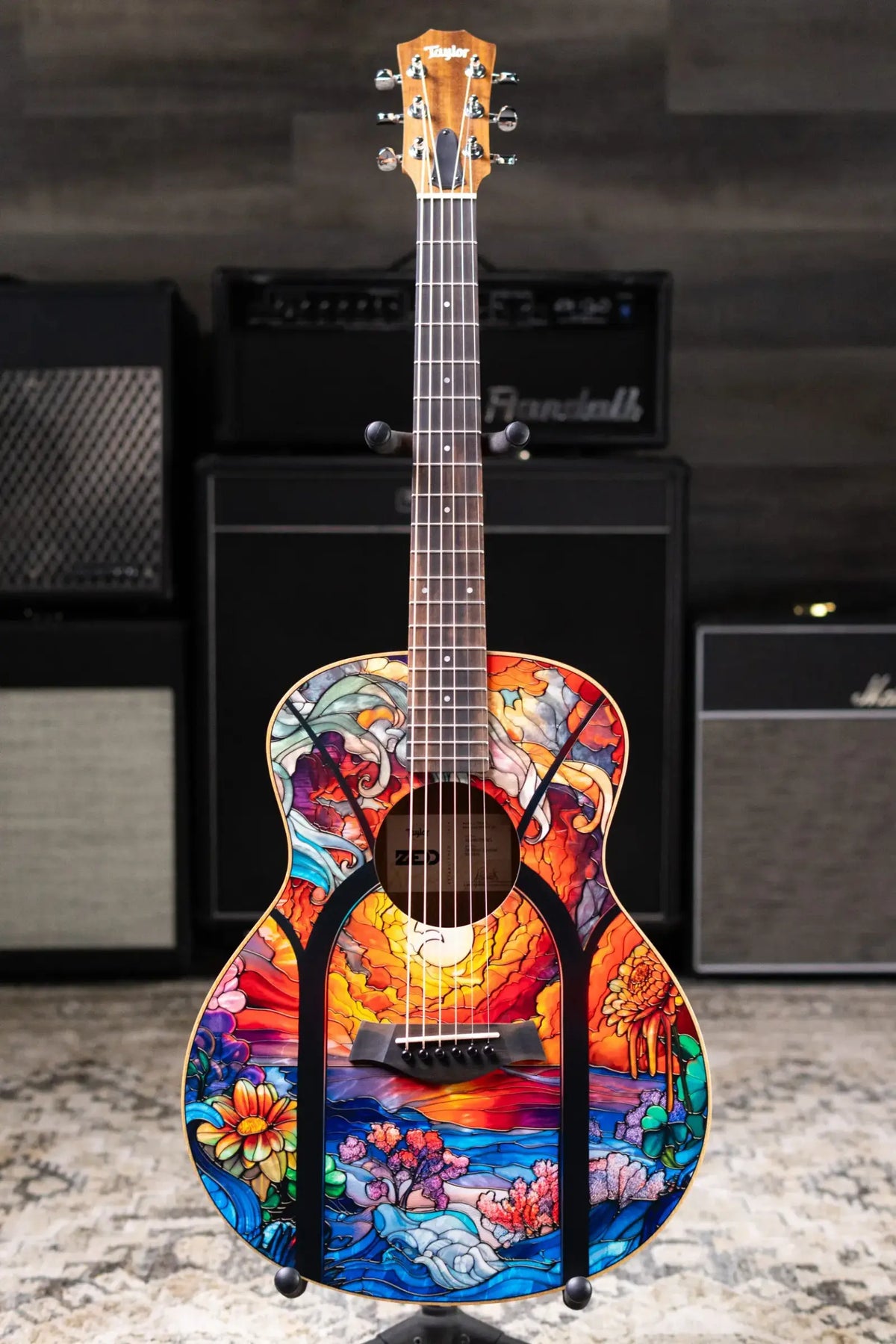 Taylor GS Mini Special Edition ZEDD Acoustic Guitar - Telos with GS Mini Bag