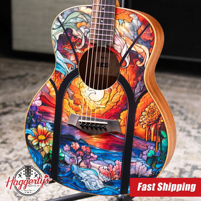 Taylor GS Mini Special Edition ZEDD Acoustic Guitar - Telos with GS Mini Bag