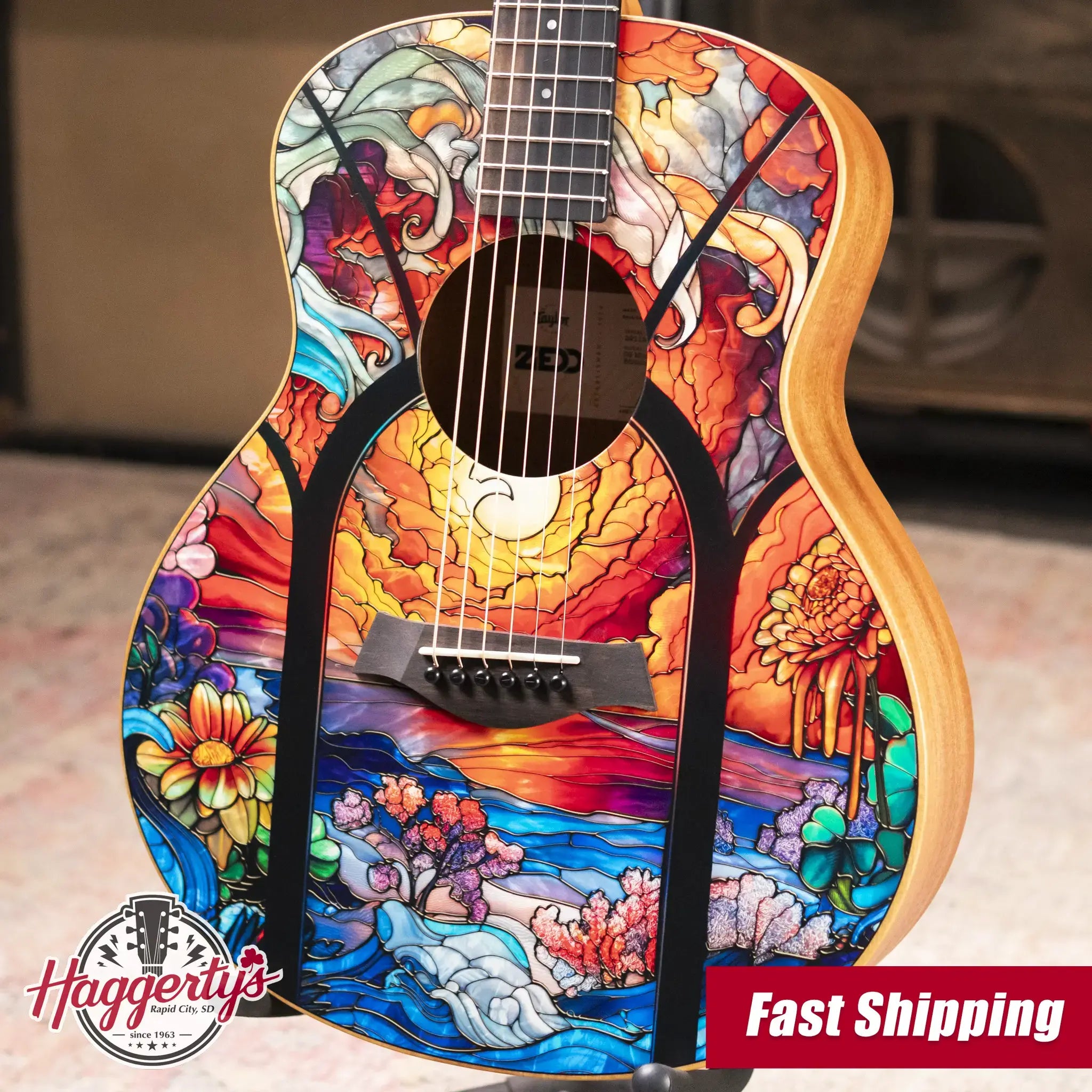 Taylor GS Mini Special Edition ZEDD Telos Acoustic Guitar with Gig Bag