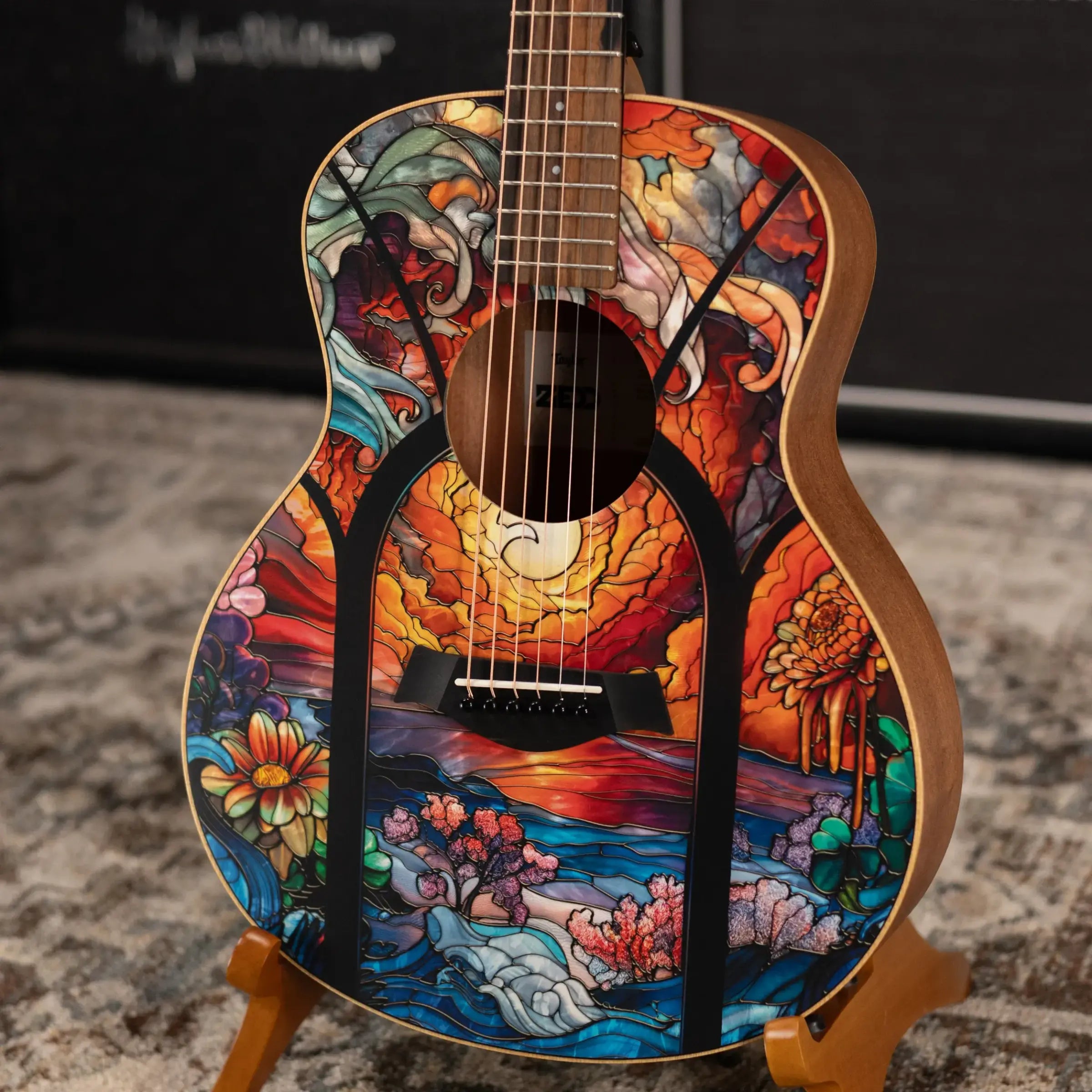 Taylor GS Mini Special Edition ZEDD Telos Acoustic Guitar with Gig Bag
