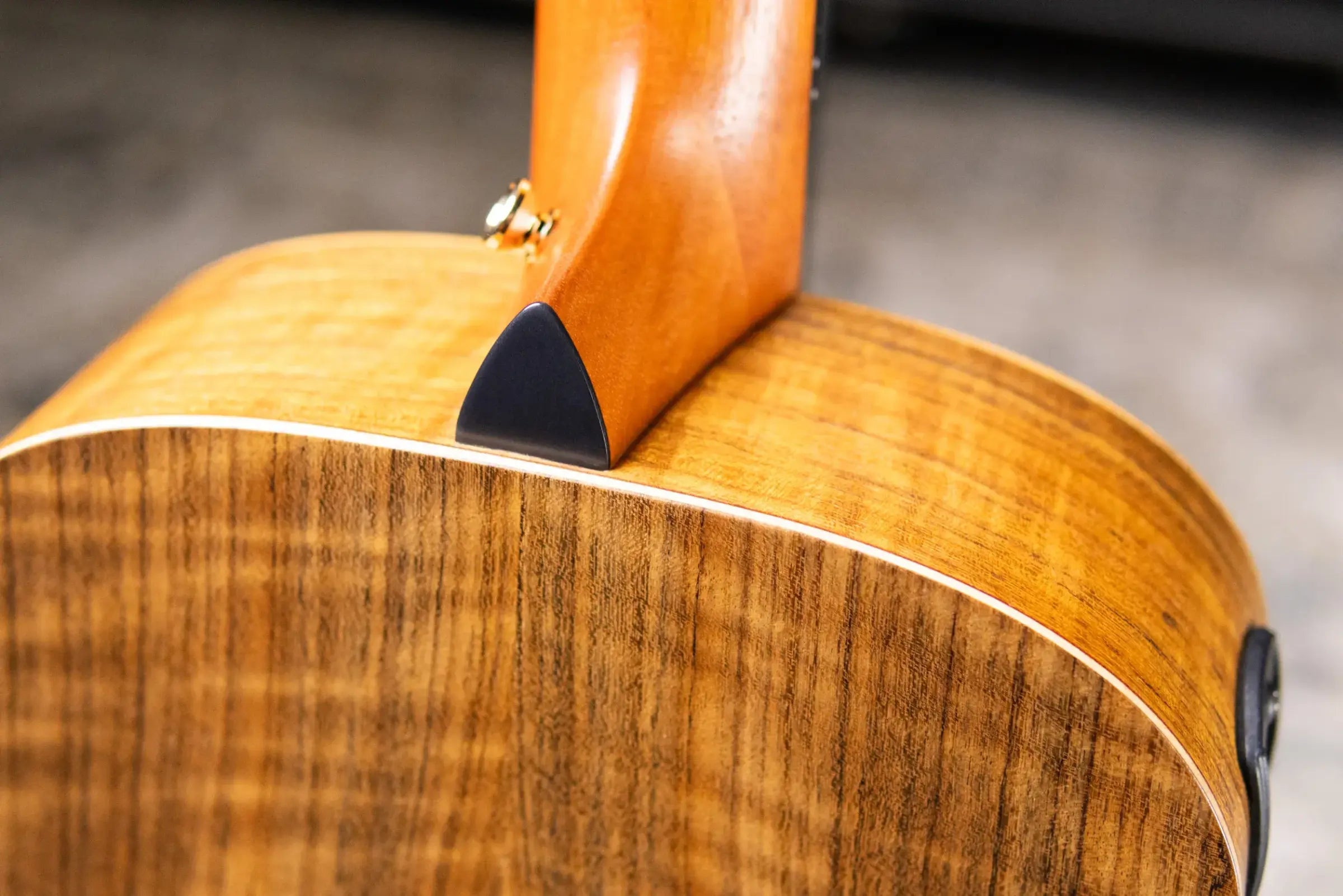 Taylor GS Mini-e Acoustic/Electric Guitar - Figured Ovangkol with GS Mini Hard Bag - Factory Demo