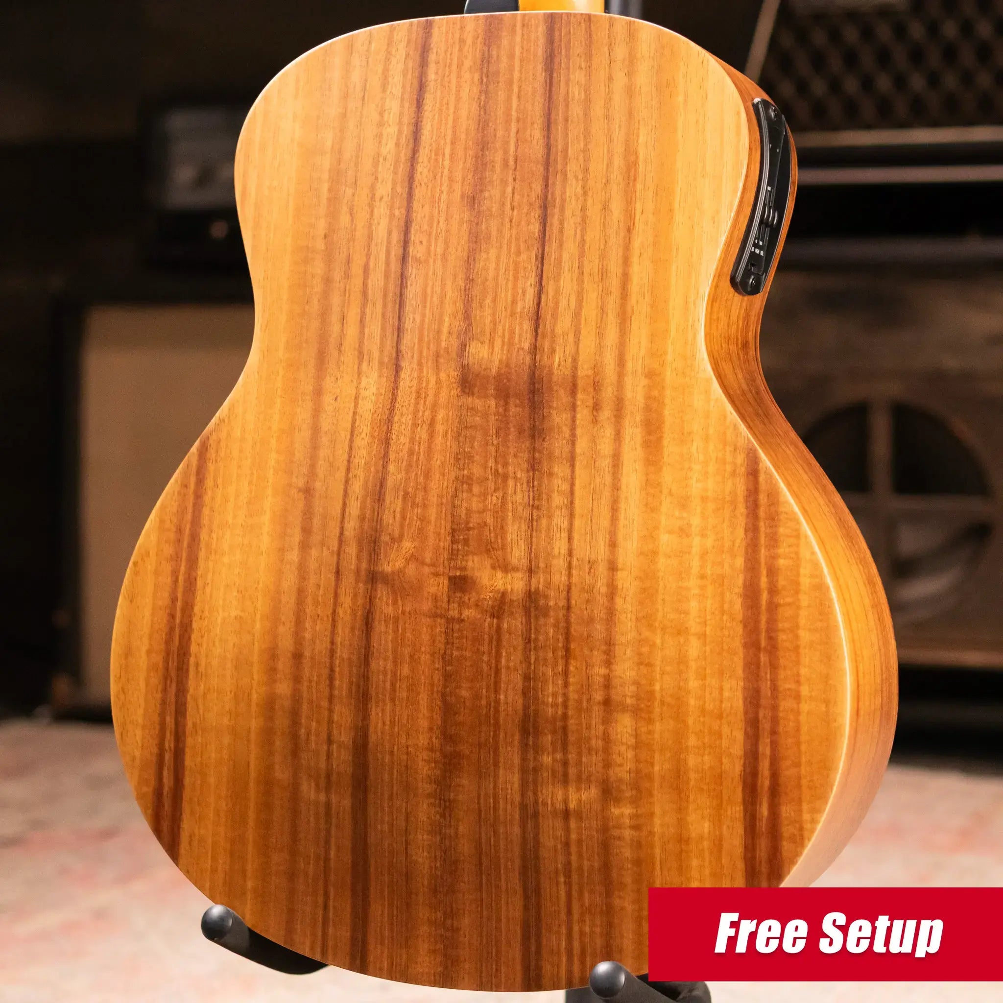 Taylor GS Mini-e Koa Acoustic/Electric Bass with GS Mini Bag
