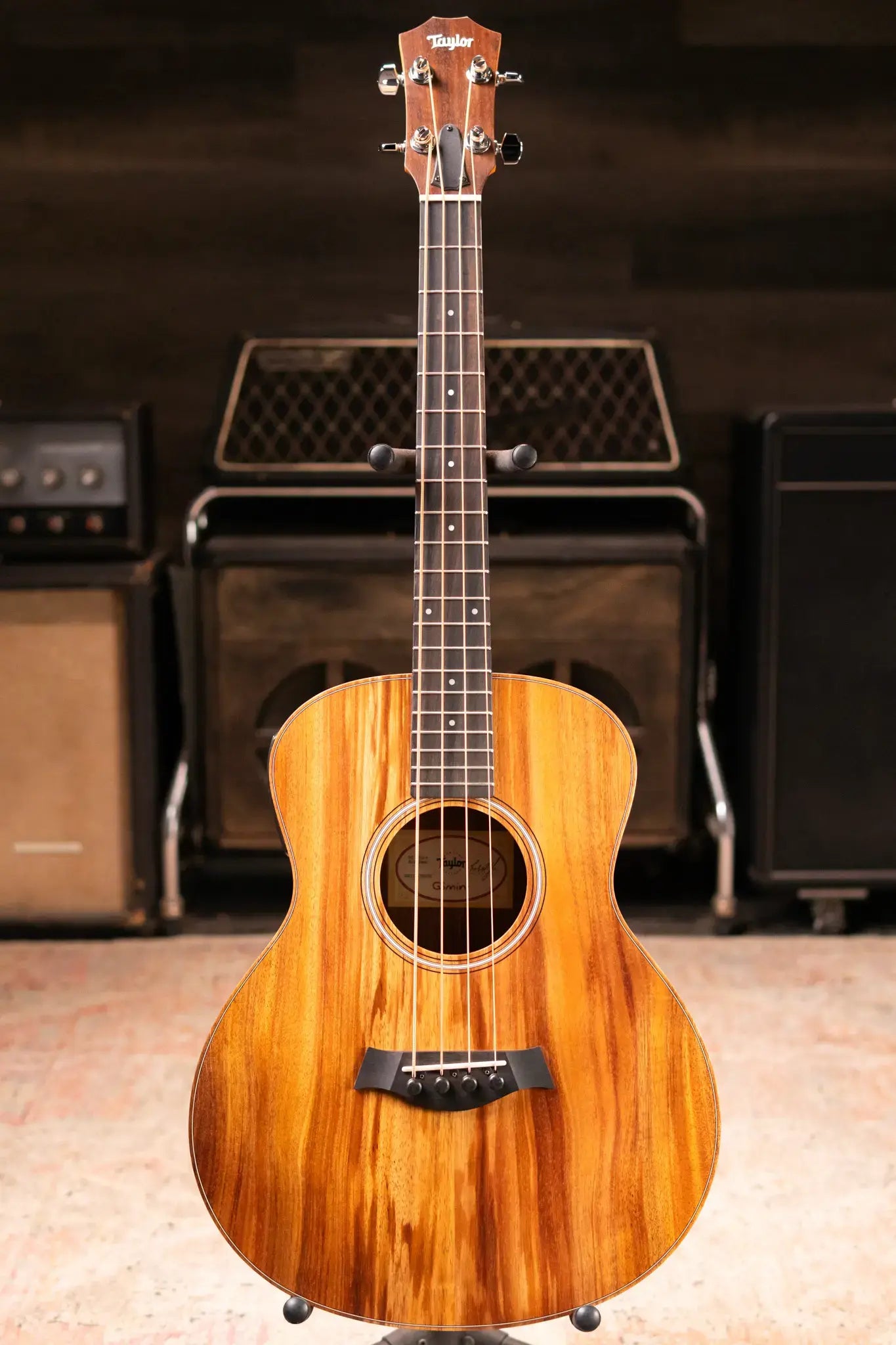 Taylor GS Mini-e Koa Acoustic/Electric Bass with GS Mini Bag