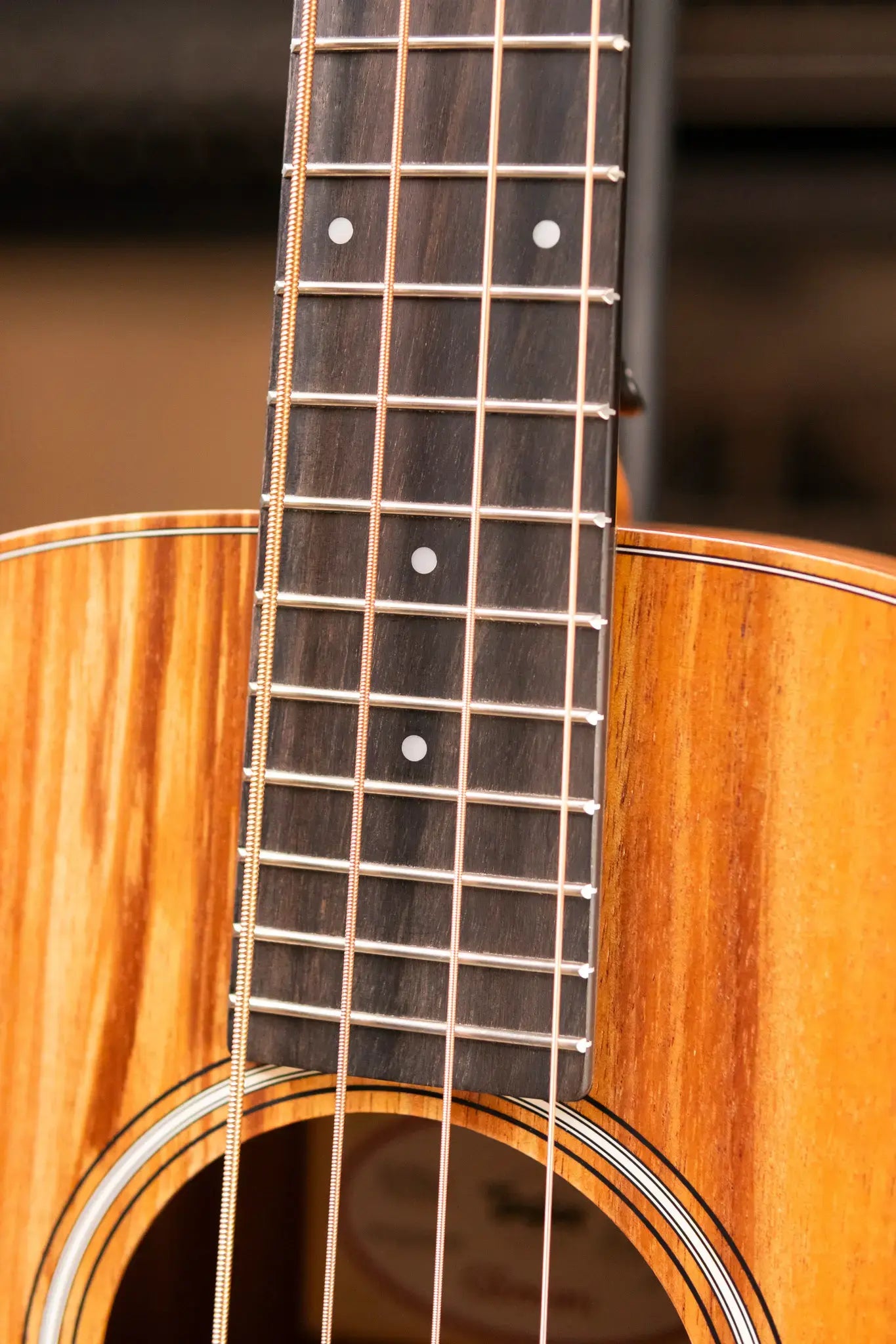 Taylor GS Mini-e Koa Acoustic/Electric Bass with Gig Bag