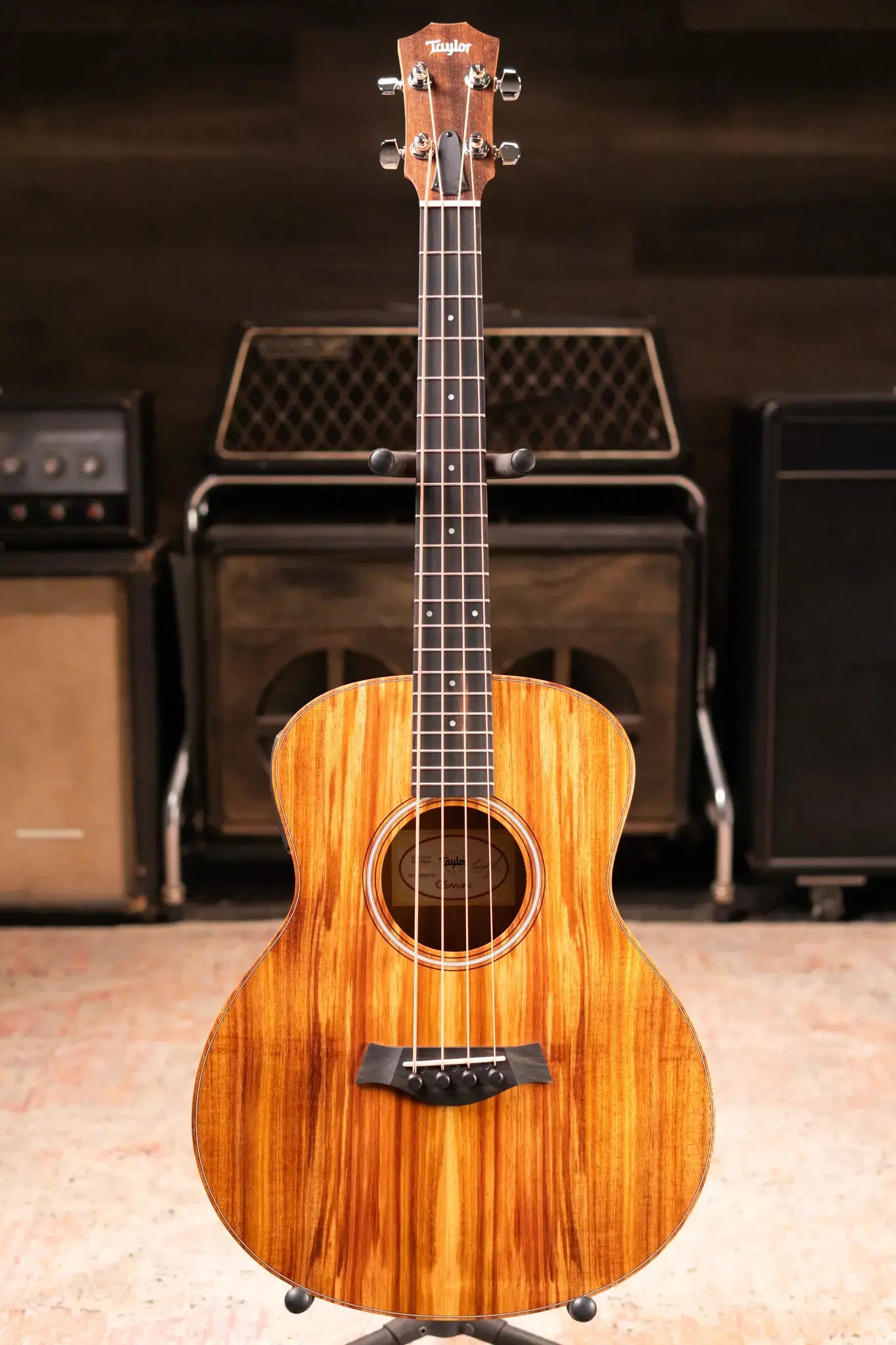 Taylor GS Mini-e Koa Acoustic/Electric Bass with GS Mini Bag