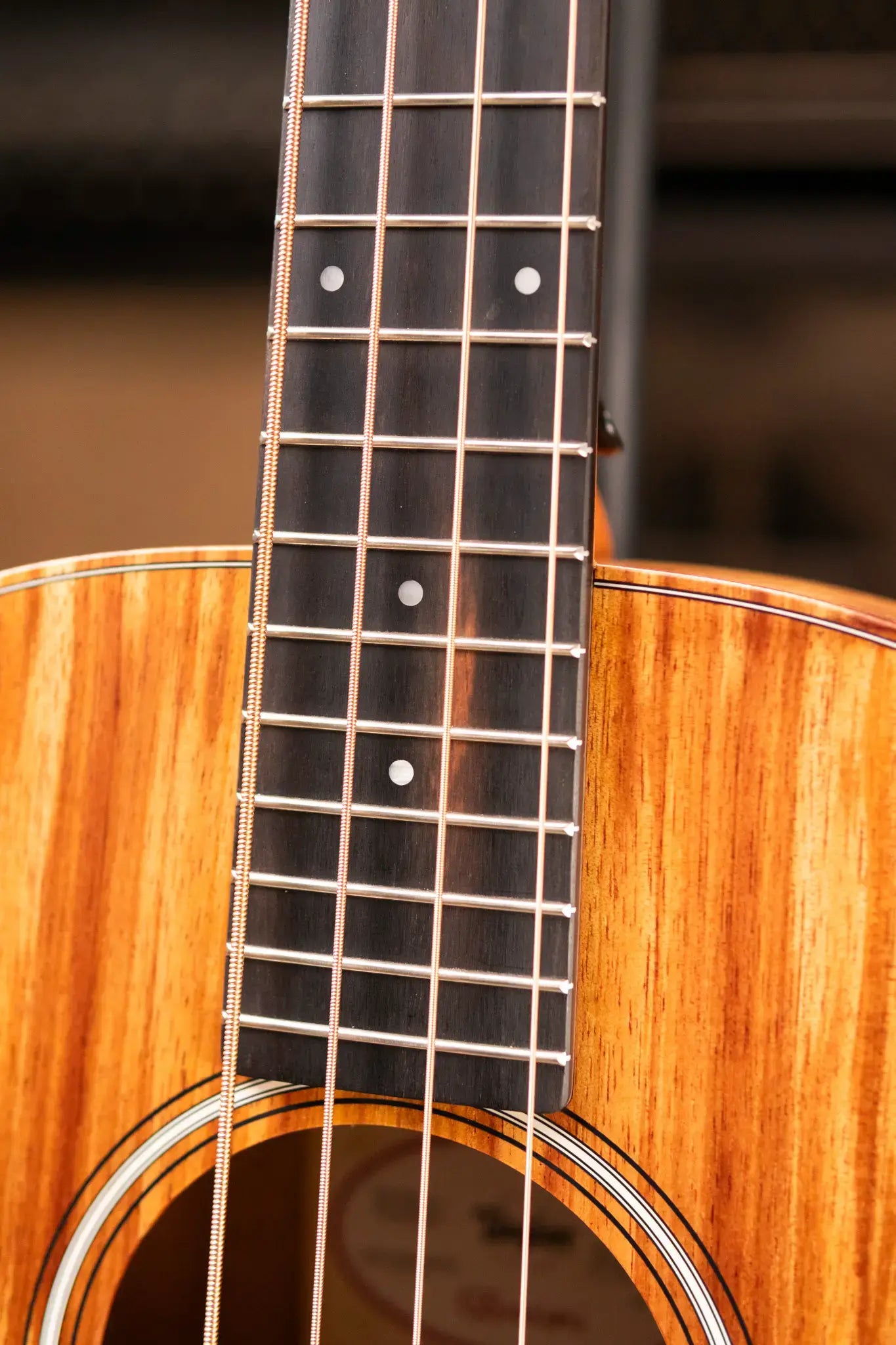 Taylor GS Mini-e Koa Acoustic/Electric Bass with GS Mini Bag