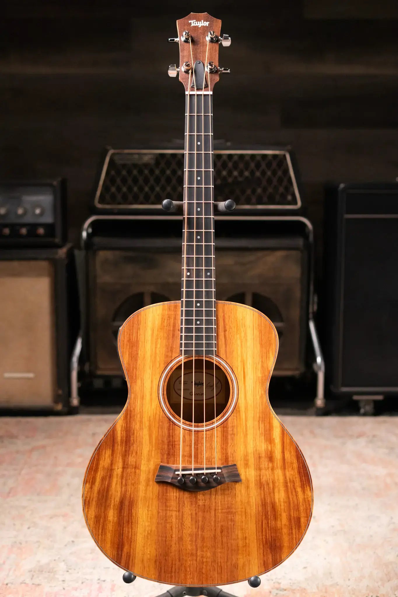 Taylor GS Mini-e Koa Acoustic/Electric Bass with Gig Bag