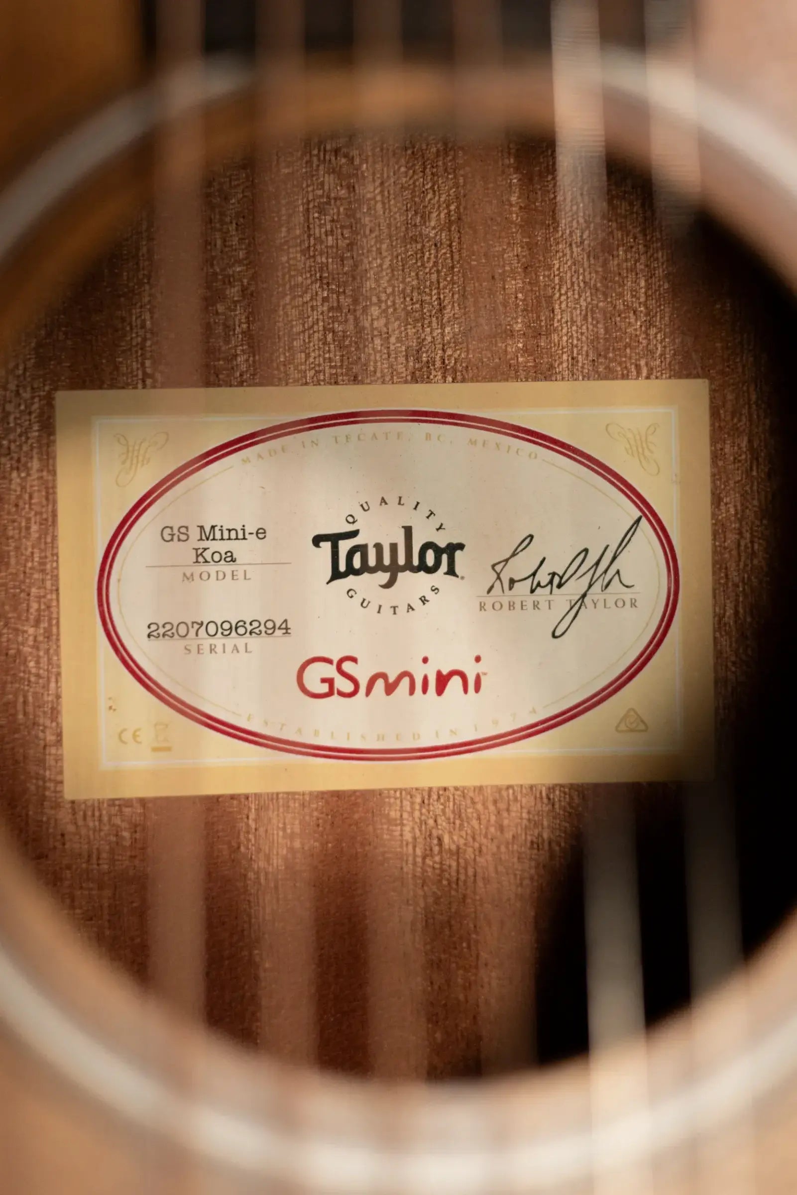 Taylor GS Mini-e Koa Acoustic/Electric Guitar with GS Mini Bag