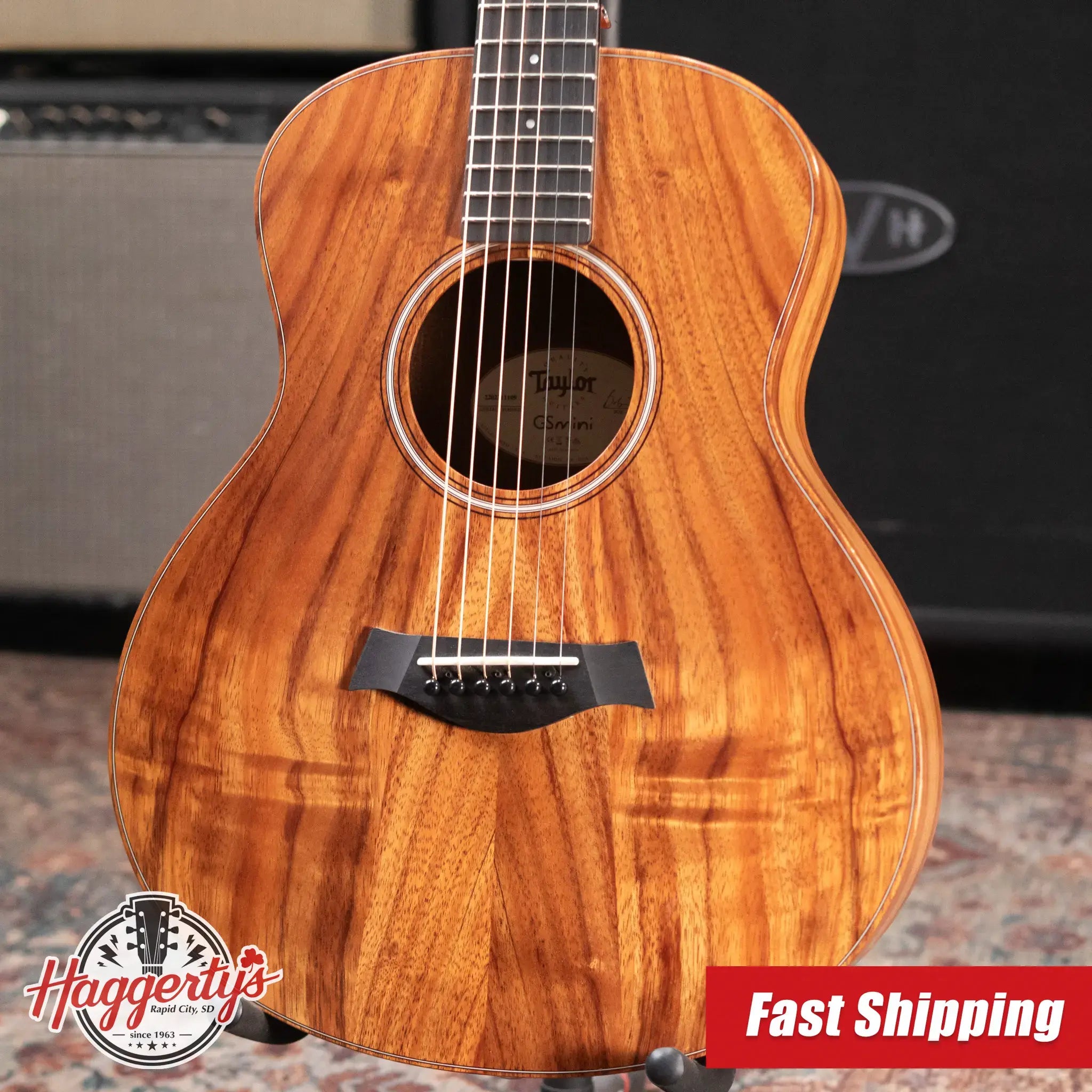 Taylor GS Mini-e Koa Acoustic/Electric Guitar with Gig Bag - Used