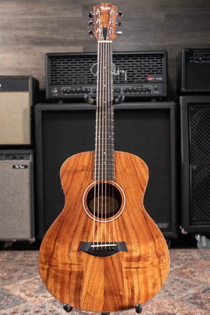 Taylor GS Mini-e Koa Acoustic/Electric Guitar with Gig Bag - Used