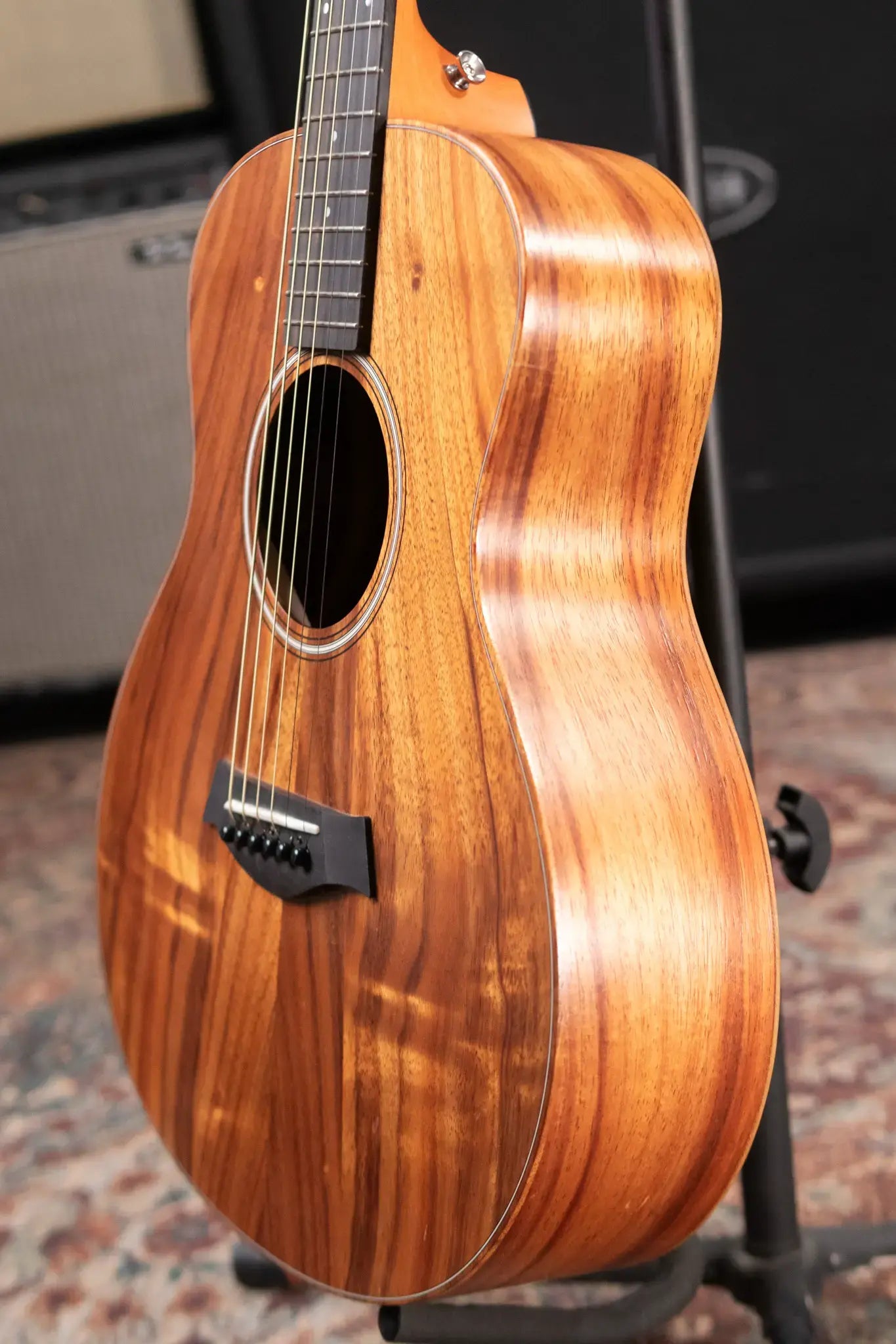 Taylor GS Mini-e Koa Acoustic/Electric Guitar with Gig Bag - Used