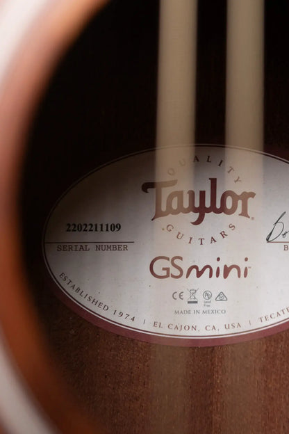 Taylor GS Mini-e Koa Acoustic/Electric Guitar with Gig Bag - Used