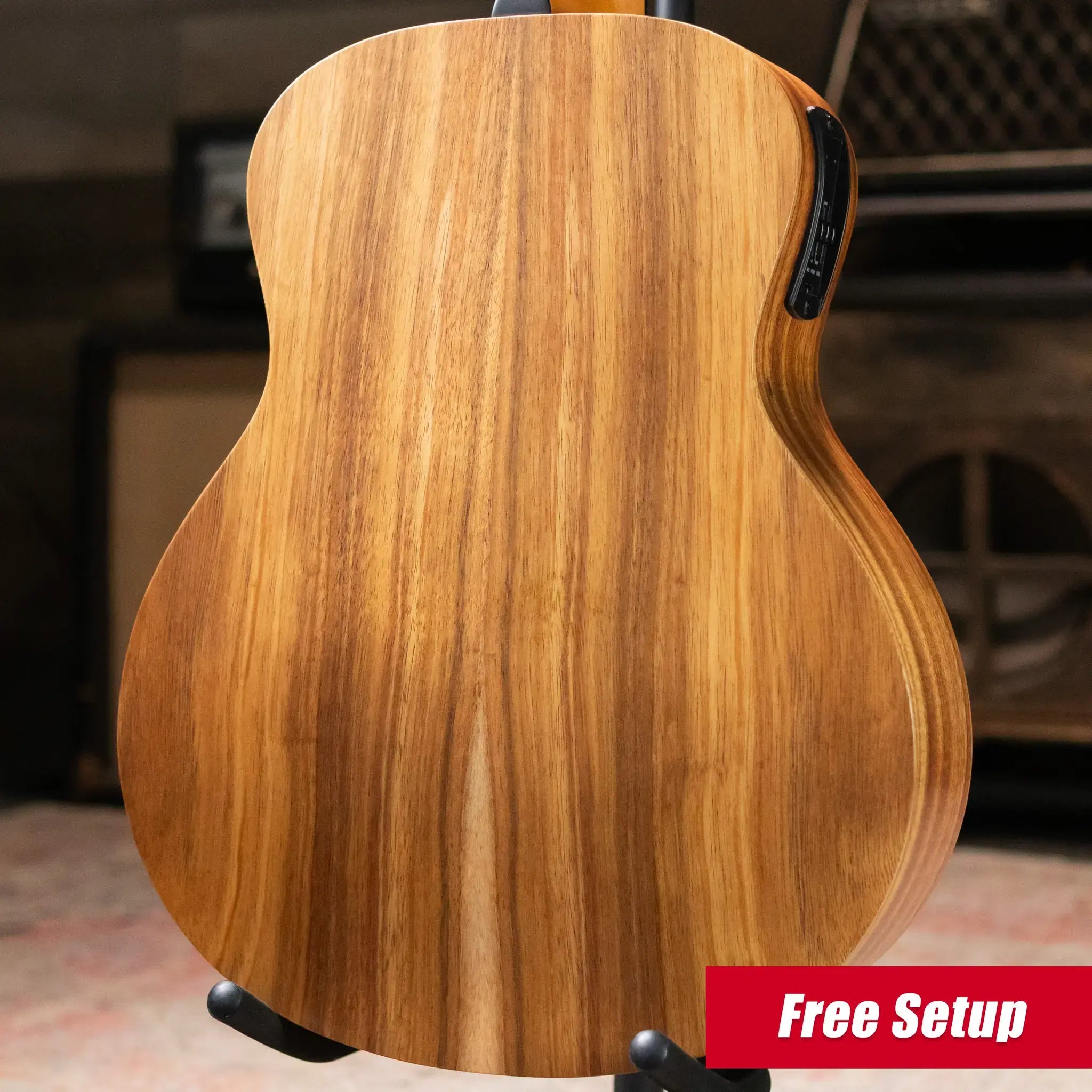 Taylor GS Mini-e Koa Acoustic-Electric Guitar with Structured Gig Bag