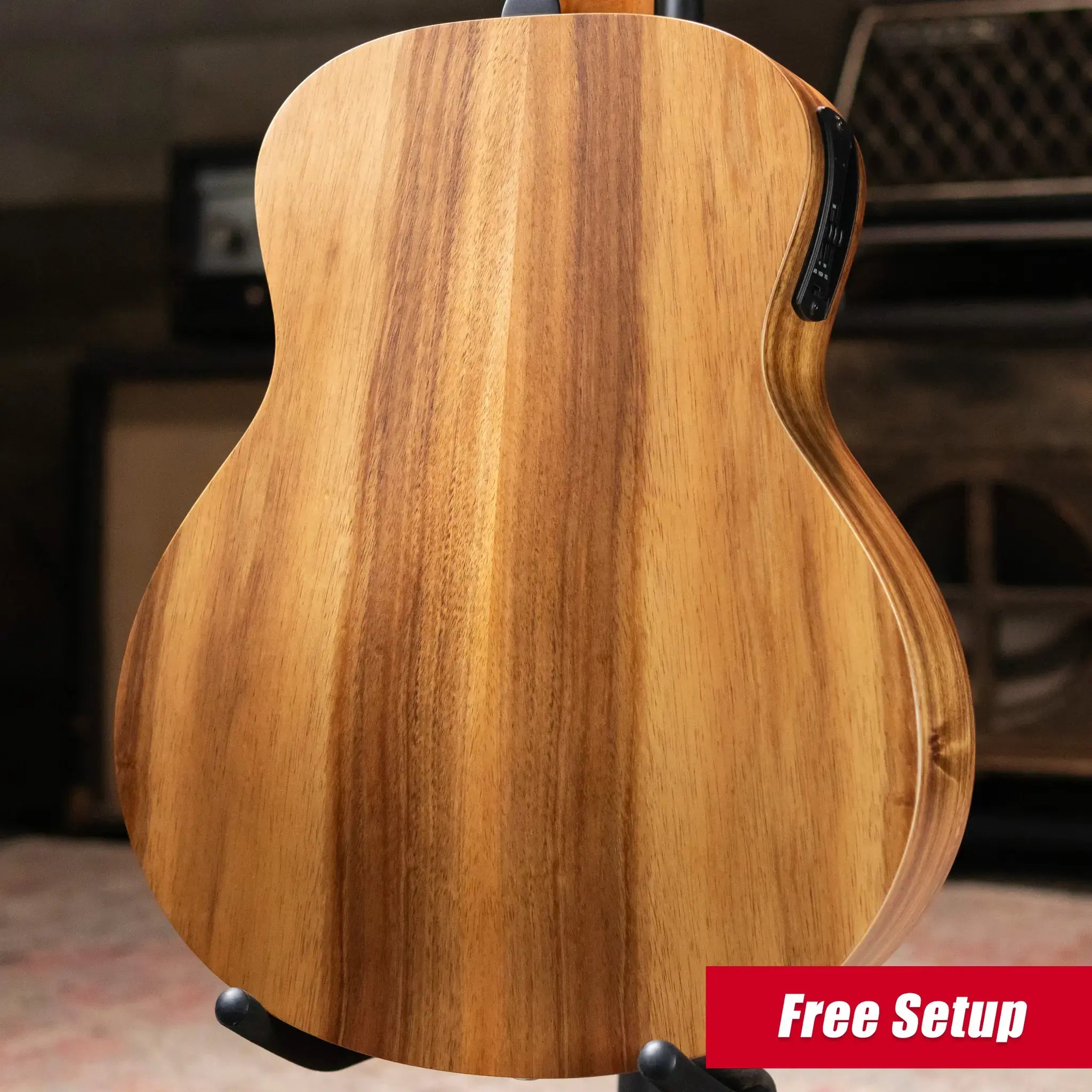 Taylor GS Mini-e Koa Acoustic-Electric Guitar with Structured Gig Bag