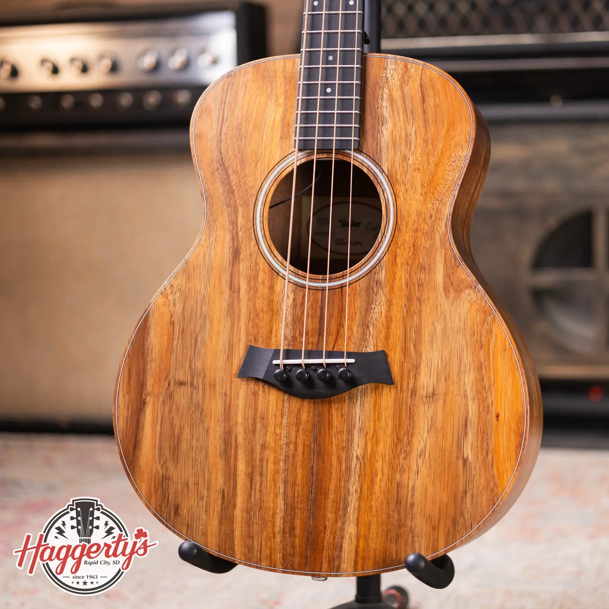 Taylor GS Mini-e Koa Bass with GS Mini Bag