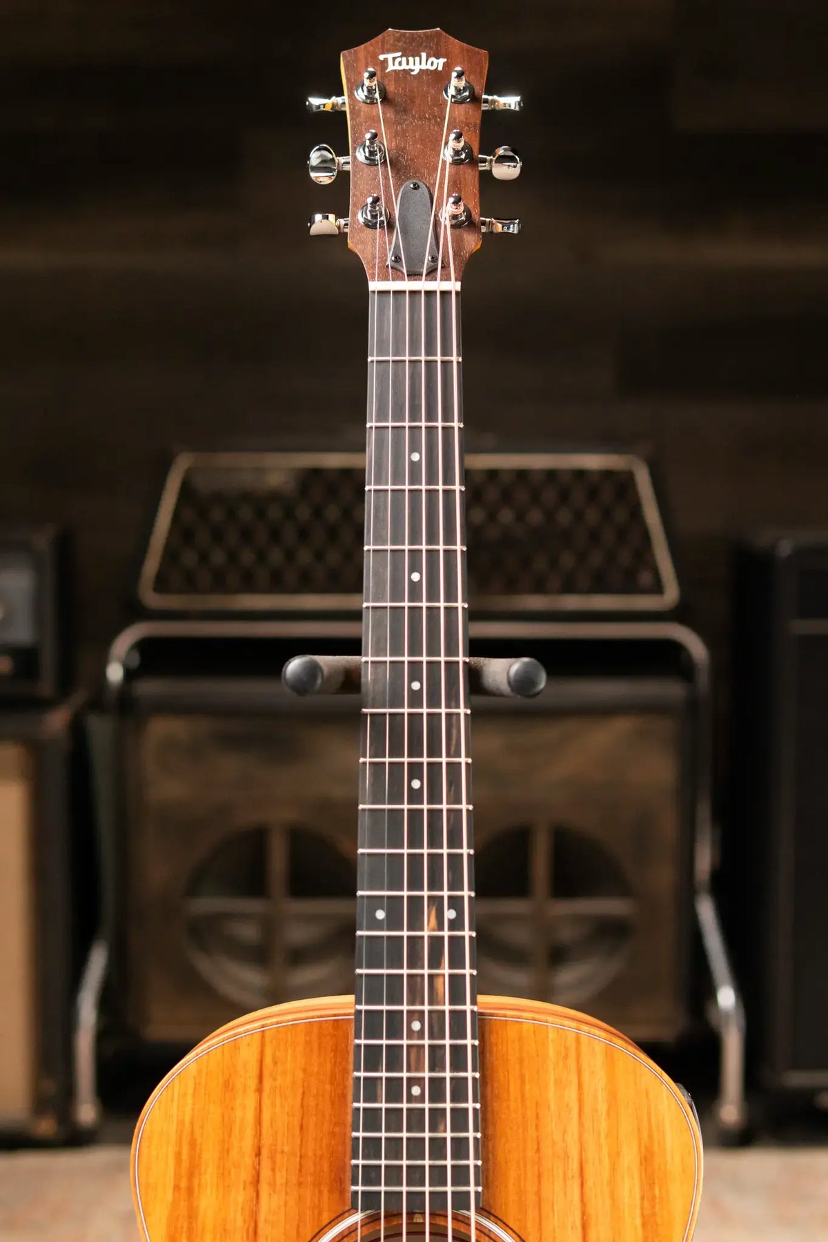Taylor GS Mini-e Koa Left-Handed Acoustic/Electric Guitar with Gig Bag - Demo