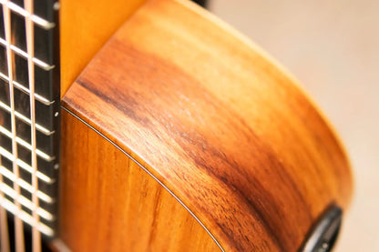 Taylor GS Mini-e Koa Left-Handed Acoustic/Electric Guitar with Gig Bag - Demo