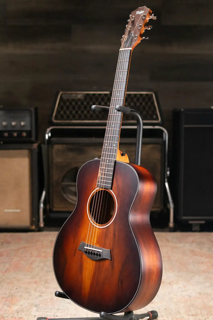 Taylor GS Mini-e Koa Plus Acoustic-Electric Guitar - Shaded Edge Burst with Aerocase