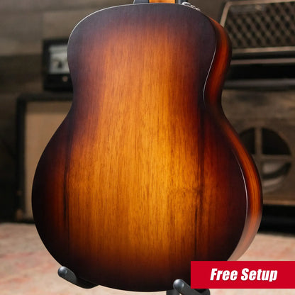 Taylor GS Mini-e Koa Plus Acoustic-Electric Guitar - Shaded Edgeburst with Aerocase