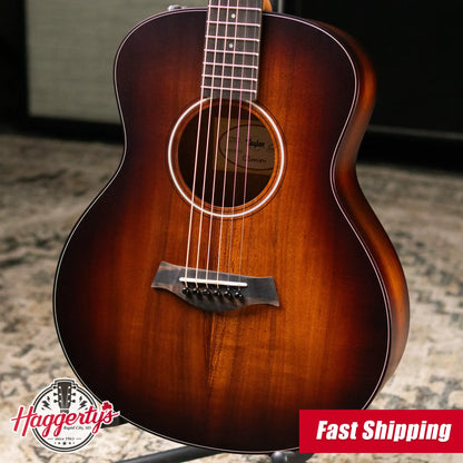 Taylor GS Mini-e Koa Plus Acoustic-Electric Guitar - Shaded Edgeburst with Aerocase