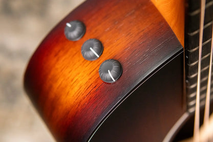 Taylor GS Mini-e Koa Plus Acoustic-Electric Guitar - Shaded Edgeburst with Aerocase