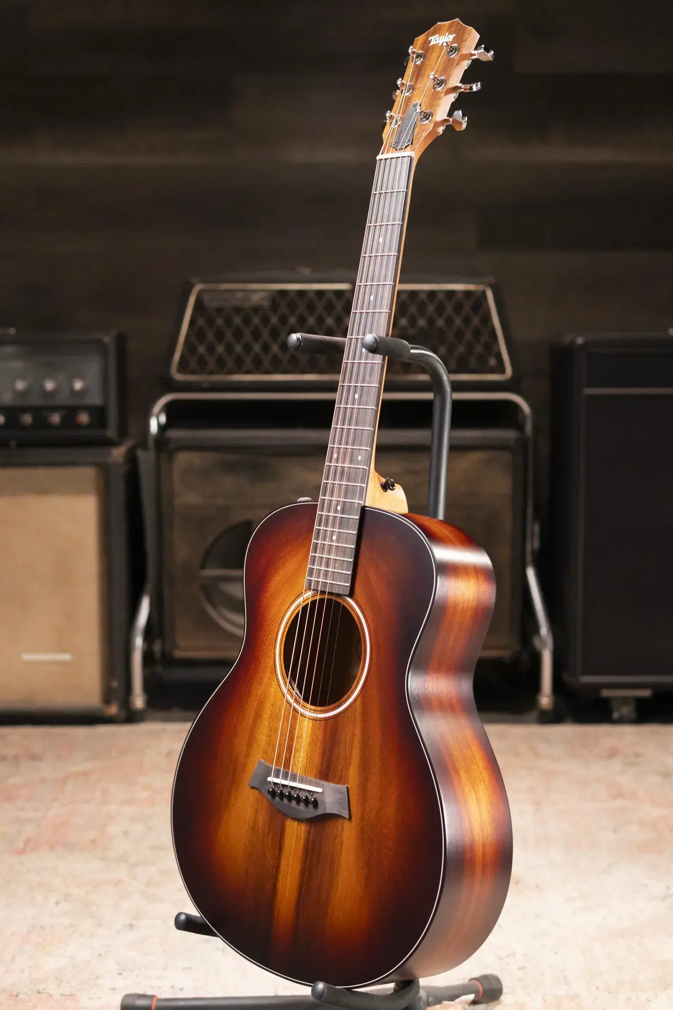 Taylor GS Mini-e Koa Plus Acoustic/Electric Guitar with Aerocase