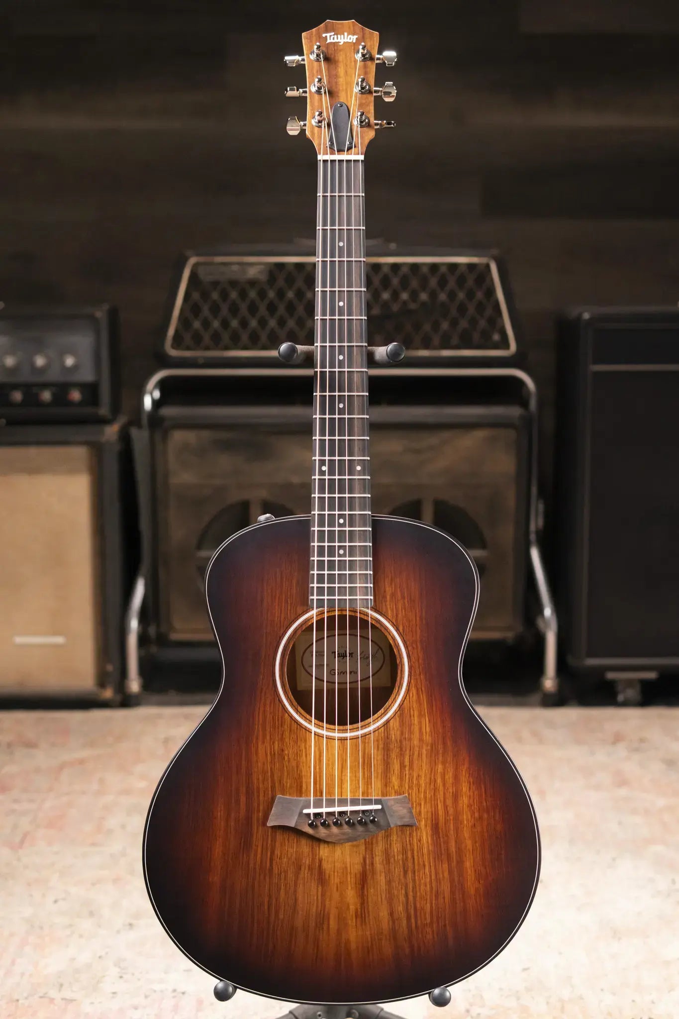 Taylor GS Mini-e Koa Plus Acoustic/Electric Guitar with Aerocase