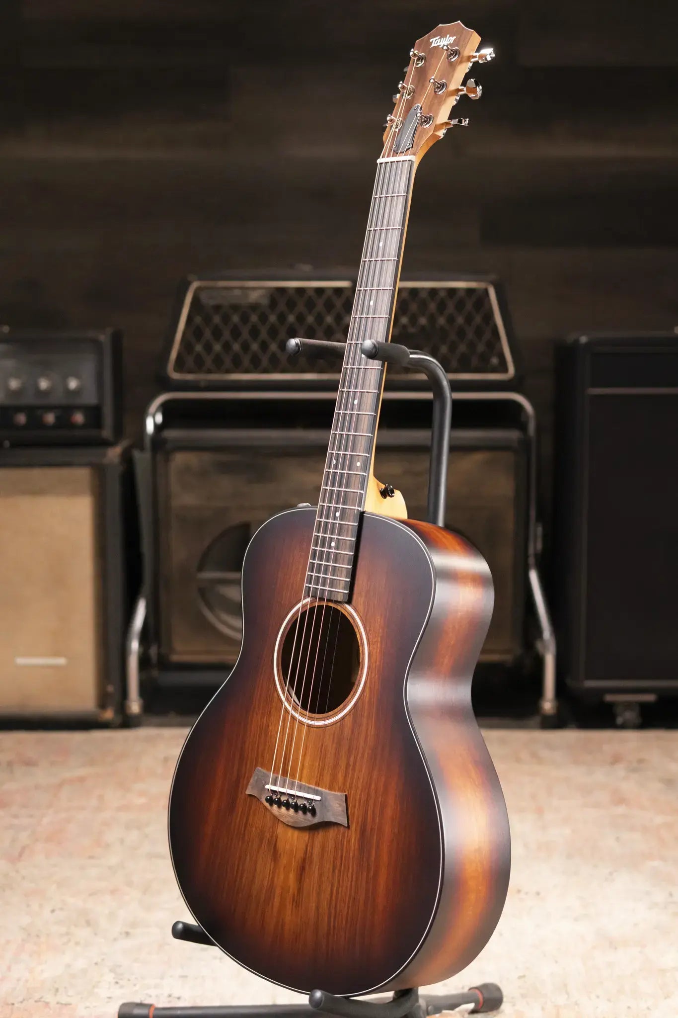 Taylor GS Mini-e Koa Plus Acoustic/Electric Guitar with Aerocase