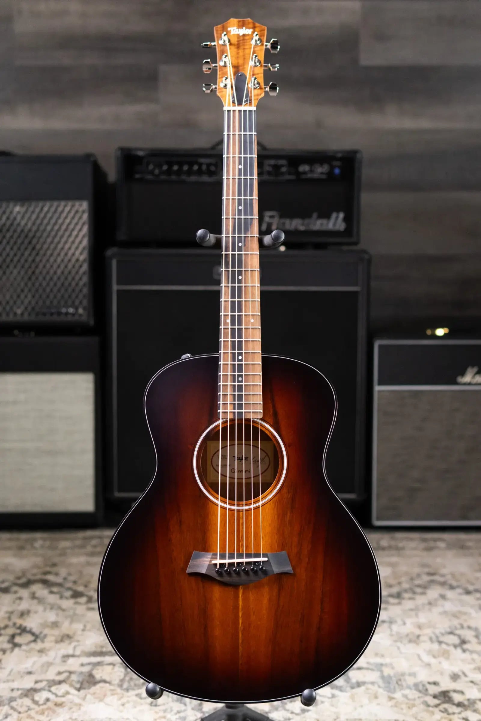 Taylor GS Mini-e Koa Plus Acoustic/Electric Guitar with Aerocase