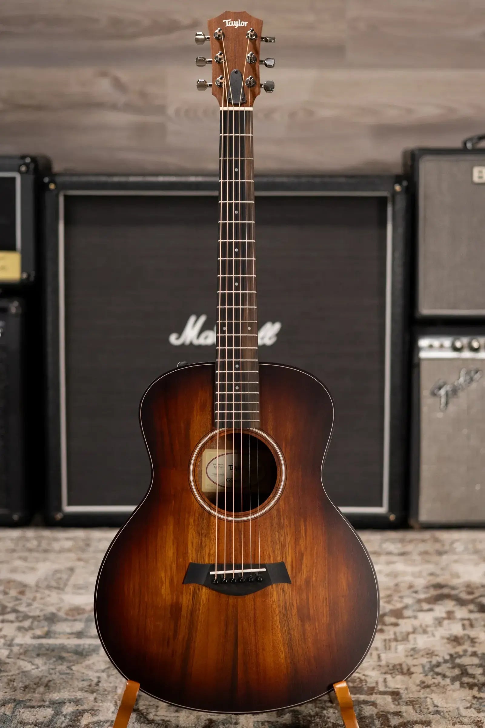 Taylor GS Mini-e Koa Plus Acoustic/Electric Guitar with Aerocase - Used