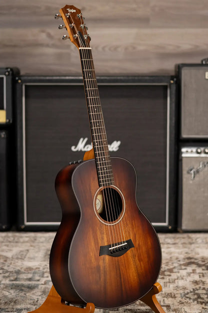 Taylor GS Mini-e Koa Plus Acoustic/Electric Guitar with Aerocase - Used