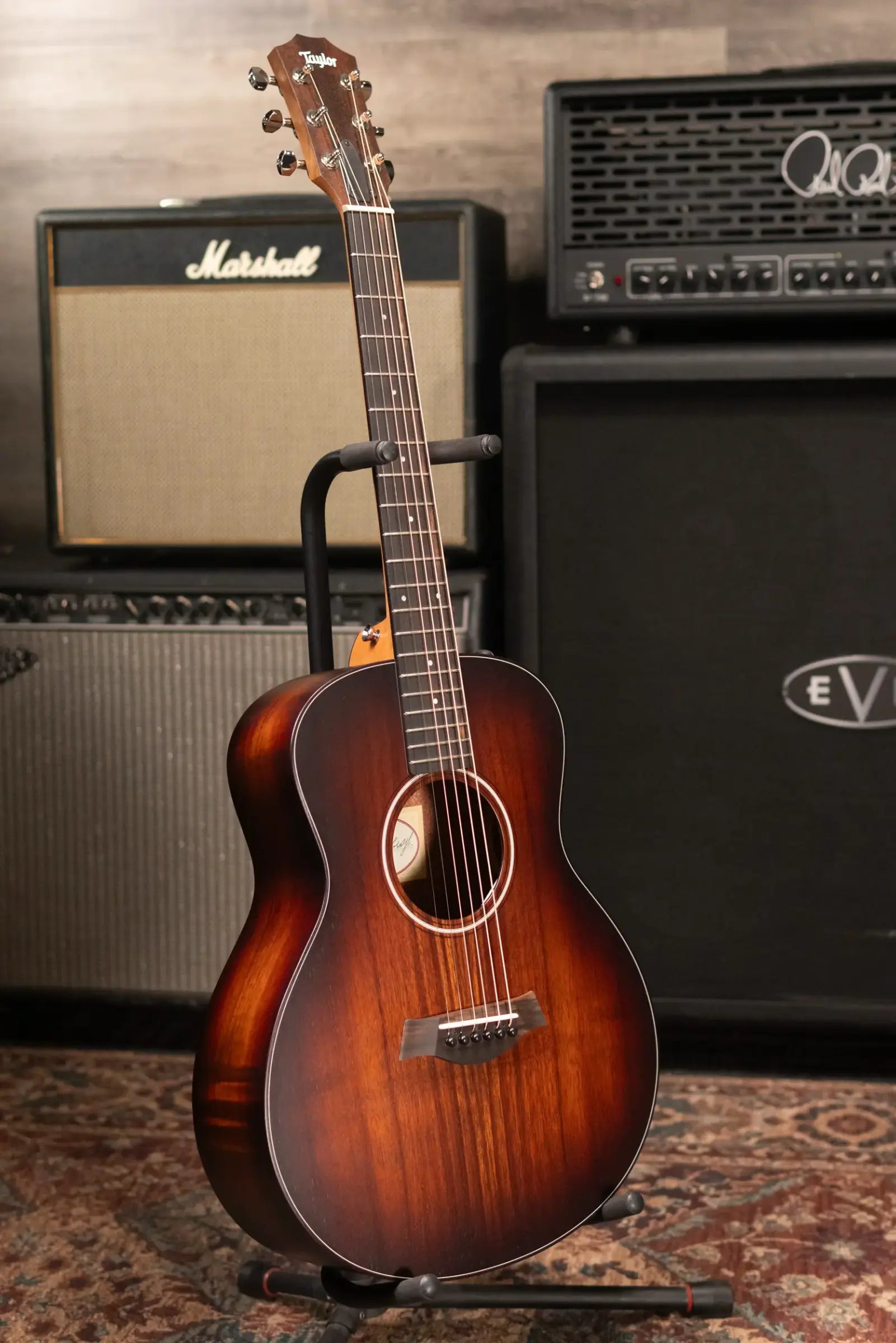 Taylor GS Mini-e Koa Plus Left-Handed Acoustic/Electric with Aerocase