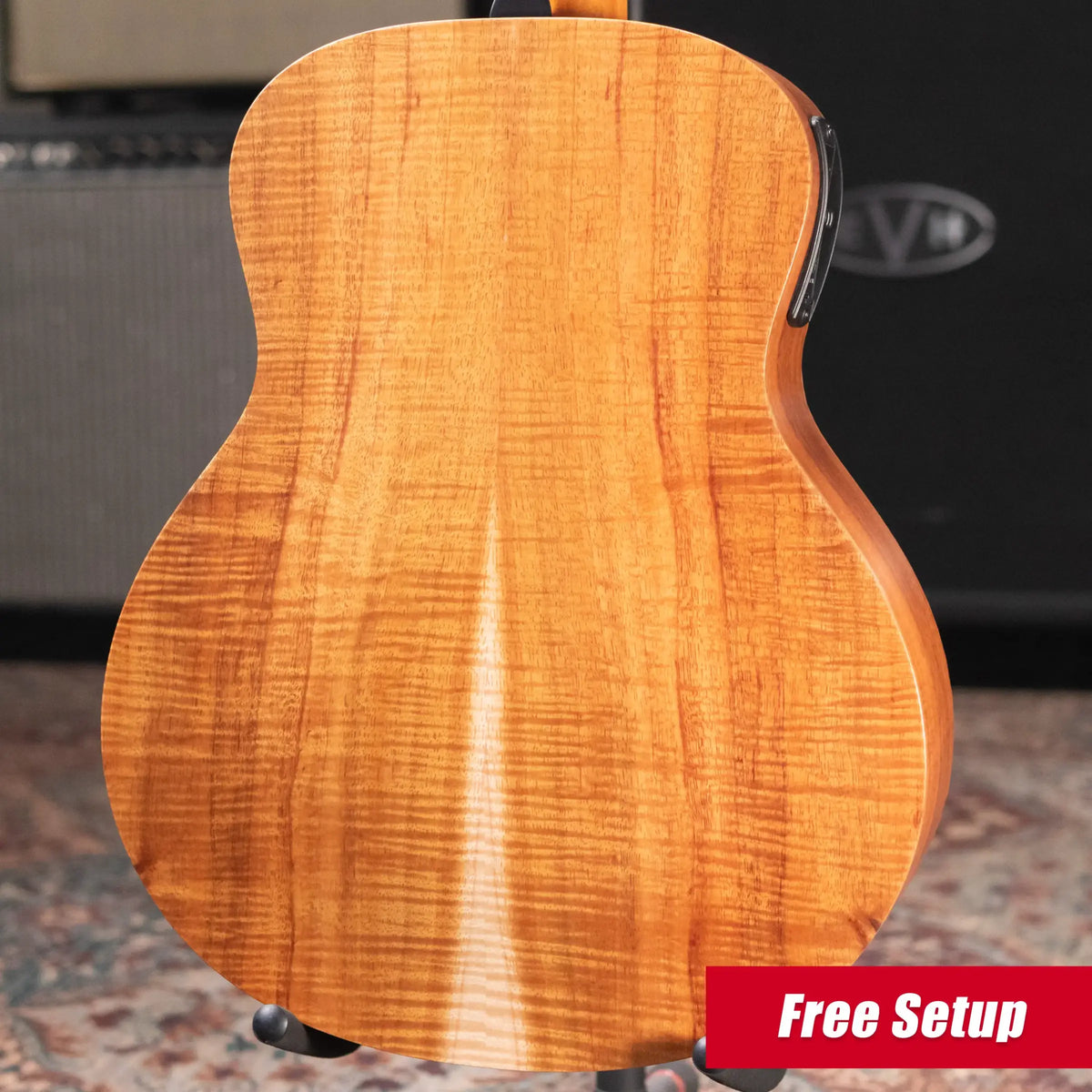 Taylor GS Mini-e LTD Acoustic/Electric Guitar - Figured Koa with Gig Bag