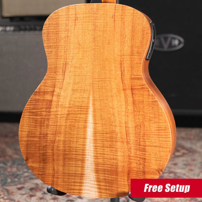 Taylor GS Mini-e LTD Acoustic/Electric Guitar - Figured Koa with Gig Bag