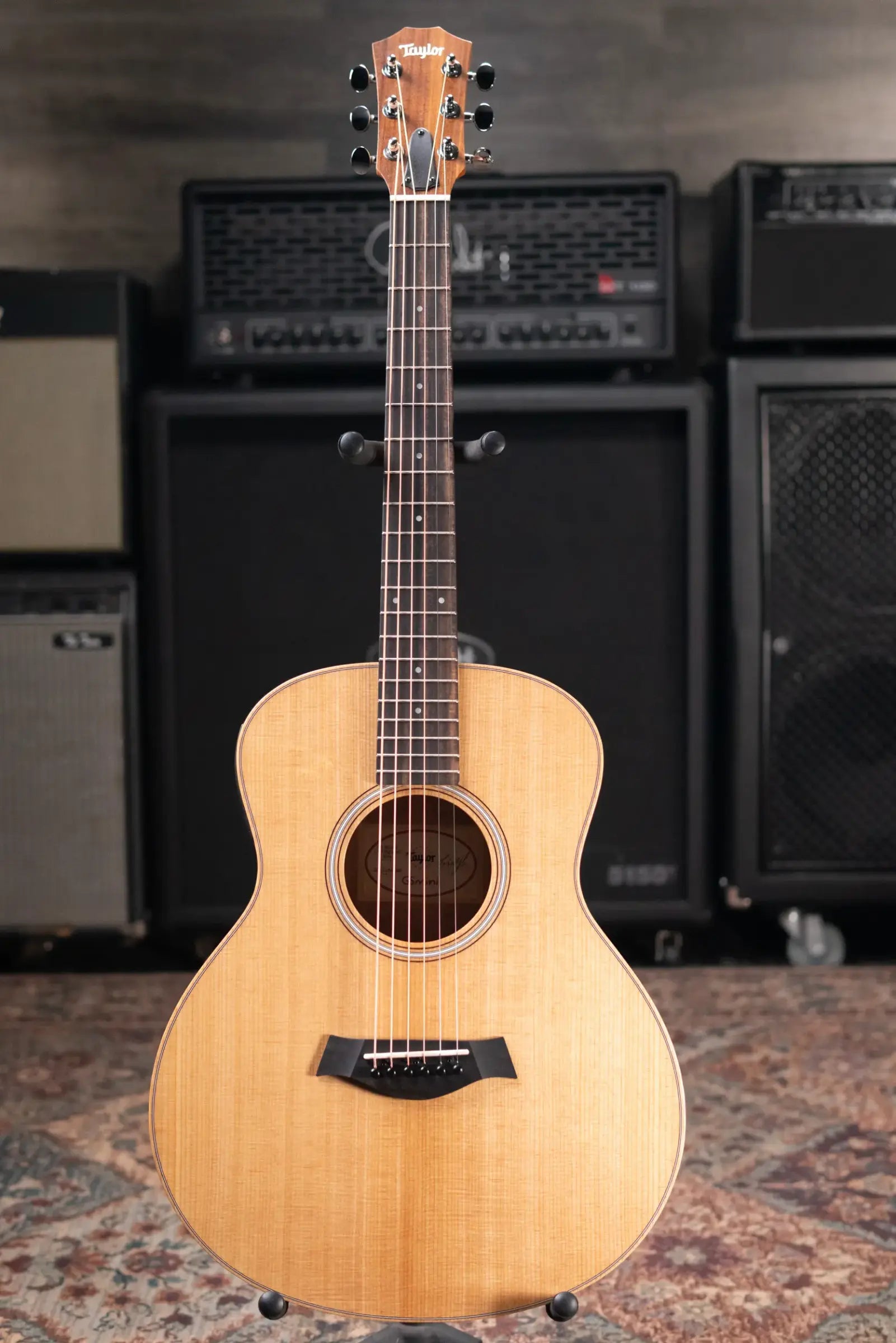 Taylor GS Mini-e LTD Acoustic/Electric Guitar - Figured Koa with GS Mini Bag