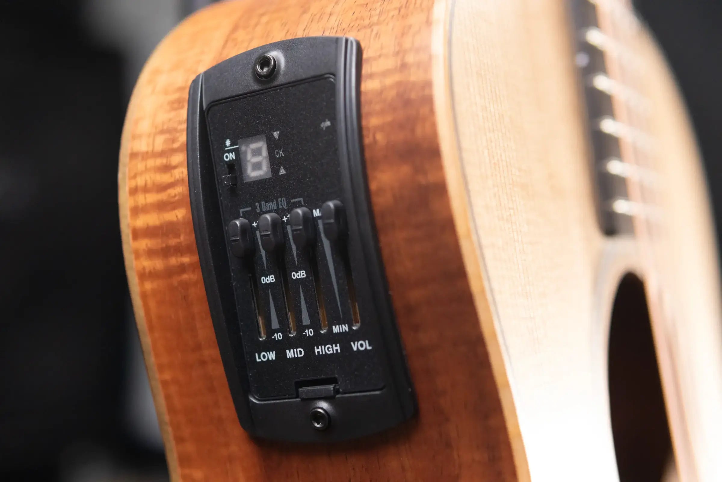 Taylor GS Mini-e LTD Acoustic/Electric Guitar - Figured Koa with GS Mini Bag