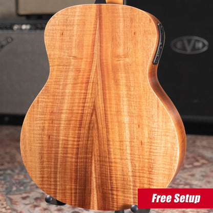 Taylor GS Mini-e LTD Acoustic/Electric Guitar - Figured Koa with GS Mini Bag