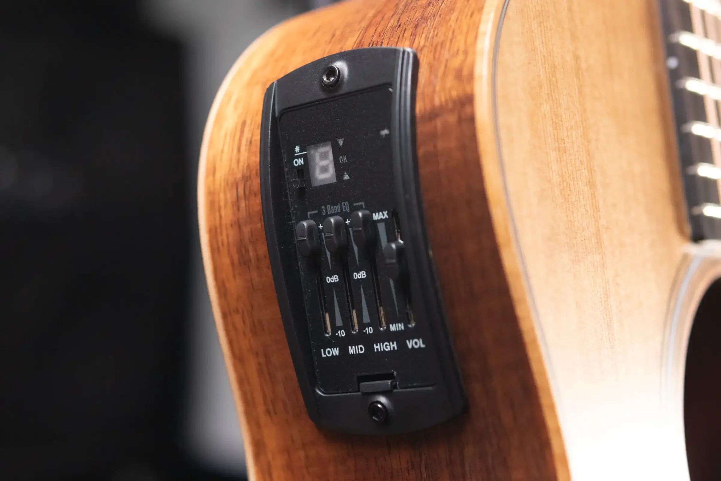 Taylor GS Mini-e LTD Acoustic/Electric Guitar - Figured Koa with GS Mini Bag