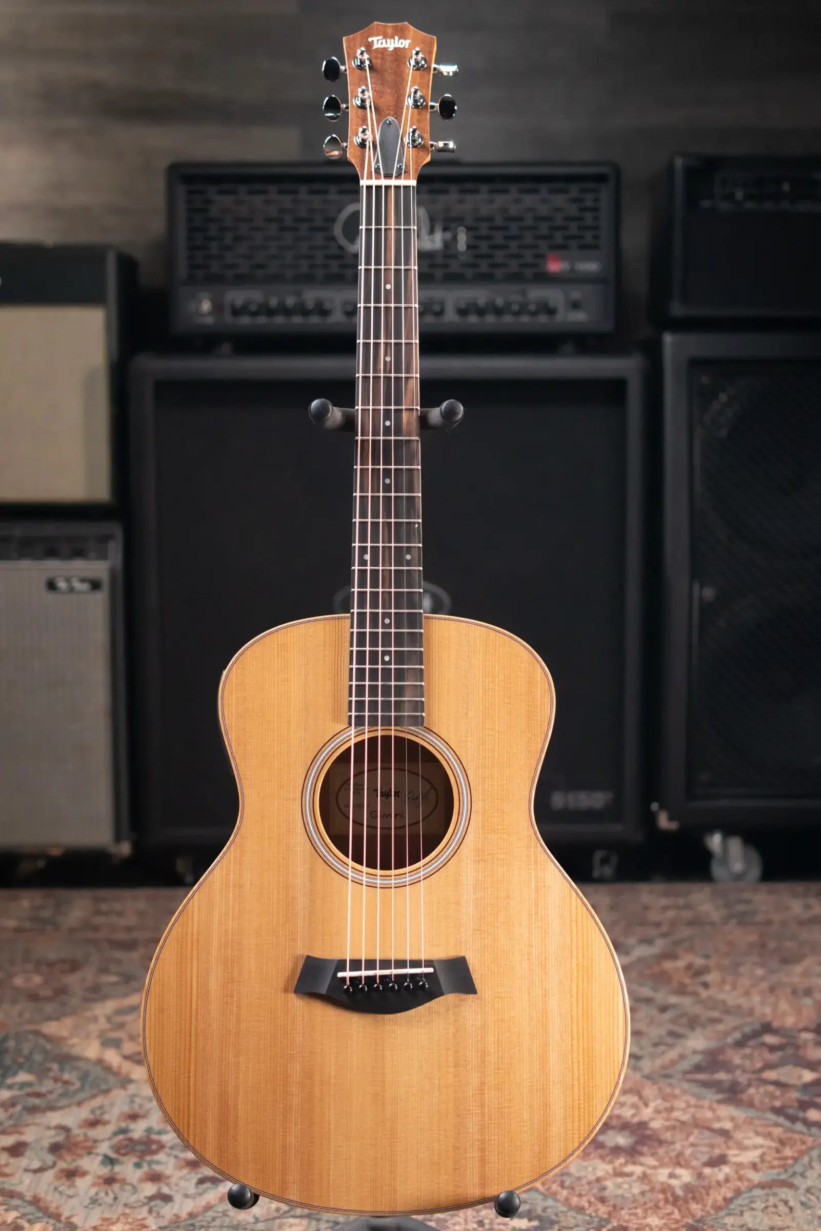 Taylor GS Mini-e LTD Acoustic/Electric Guitar - Figured Koa with GS Mini Bag