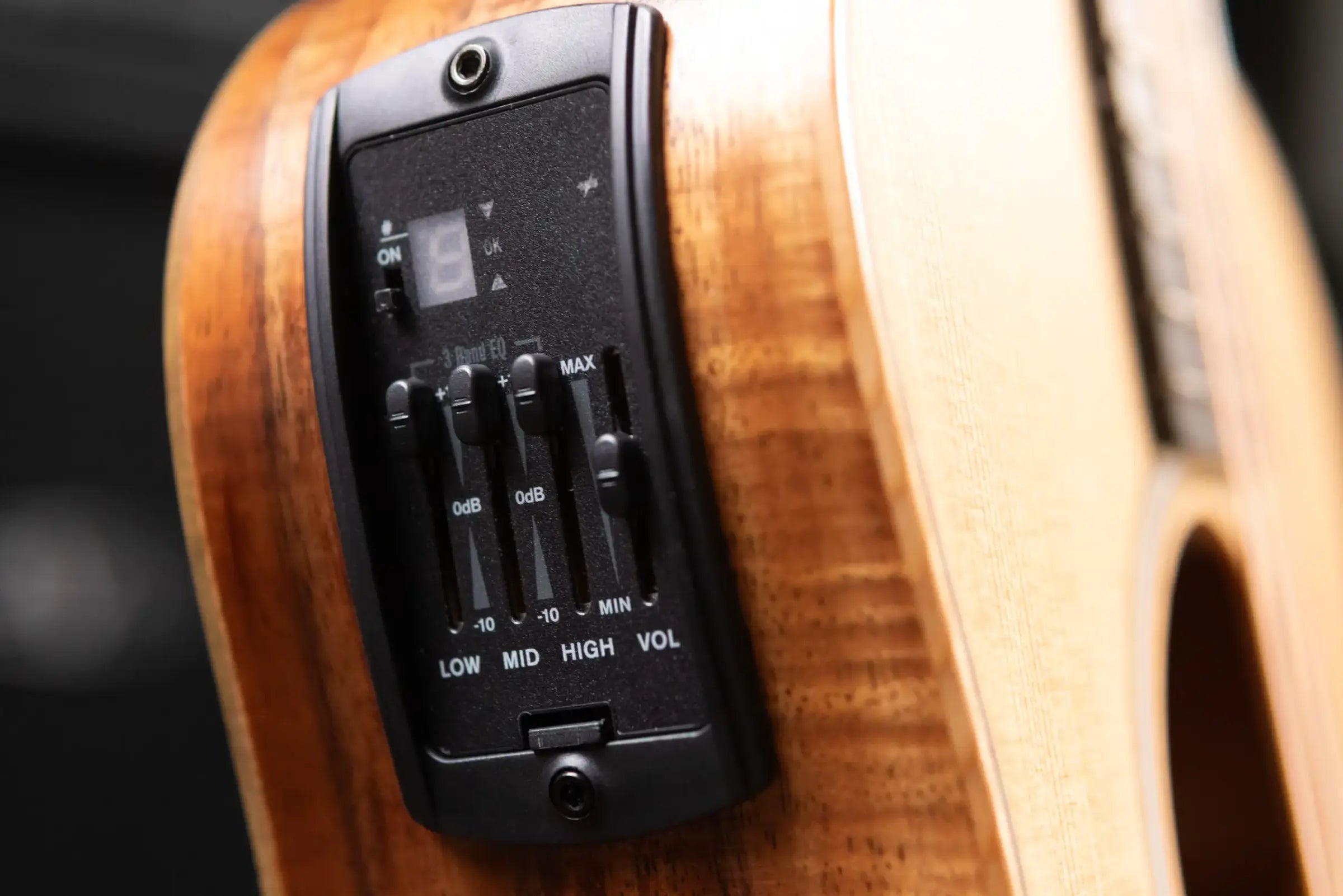 Taylor GS Mini-e LTD Acoustic/Electric Guitar - Figured Koa with GS Mini Bag