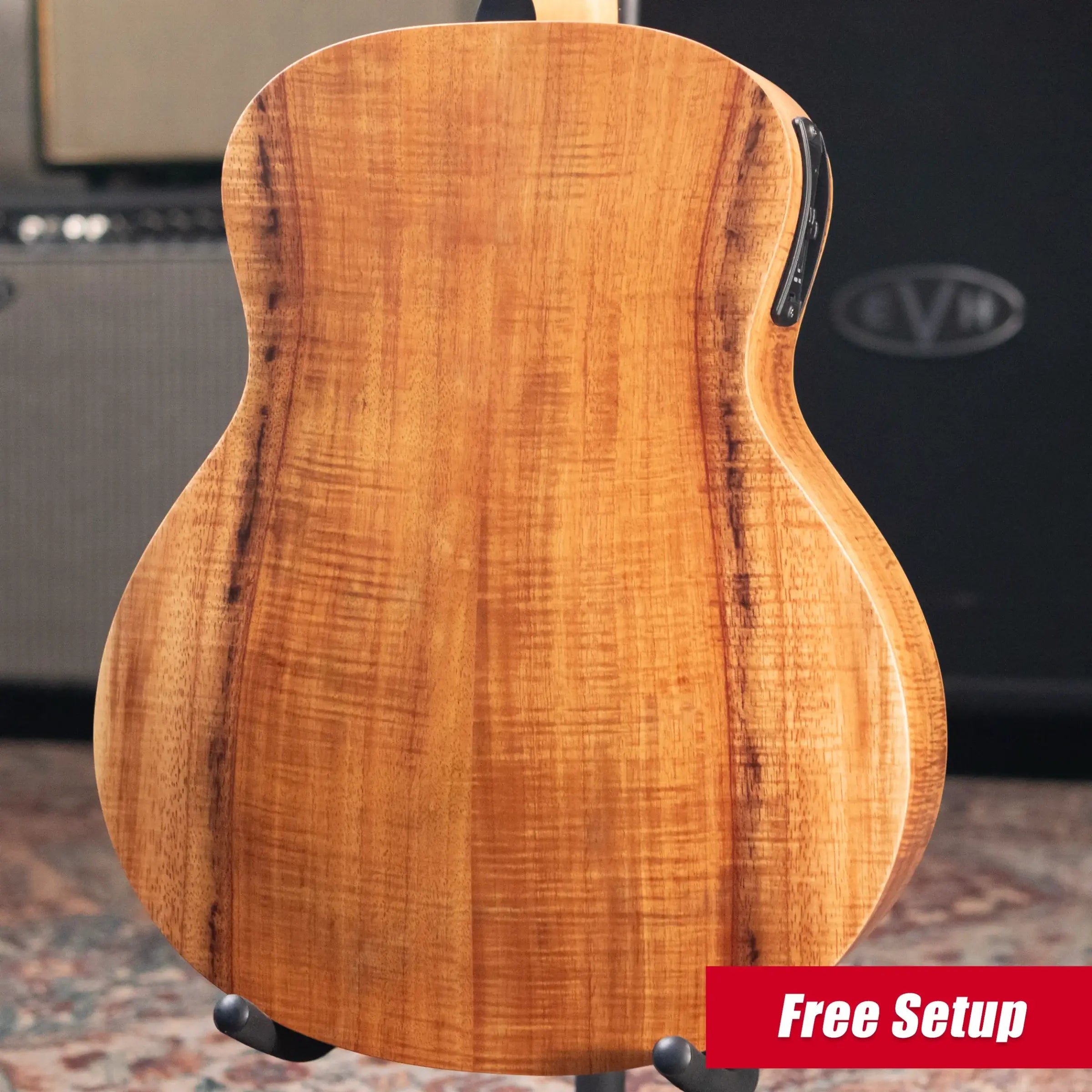 Taylor GS Mini-e LTD Acoustic/Electric Guitar - Figured Koa with GS Mini Bag