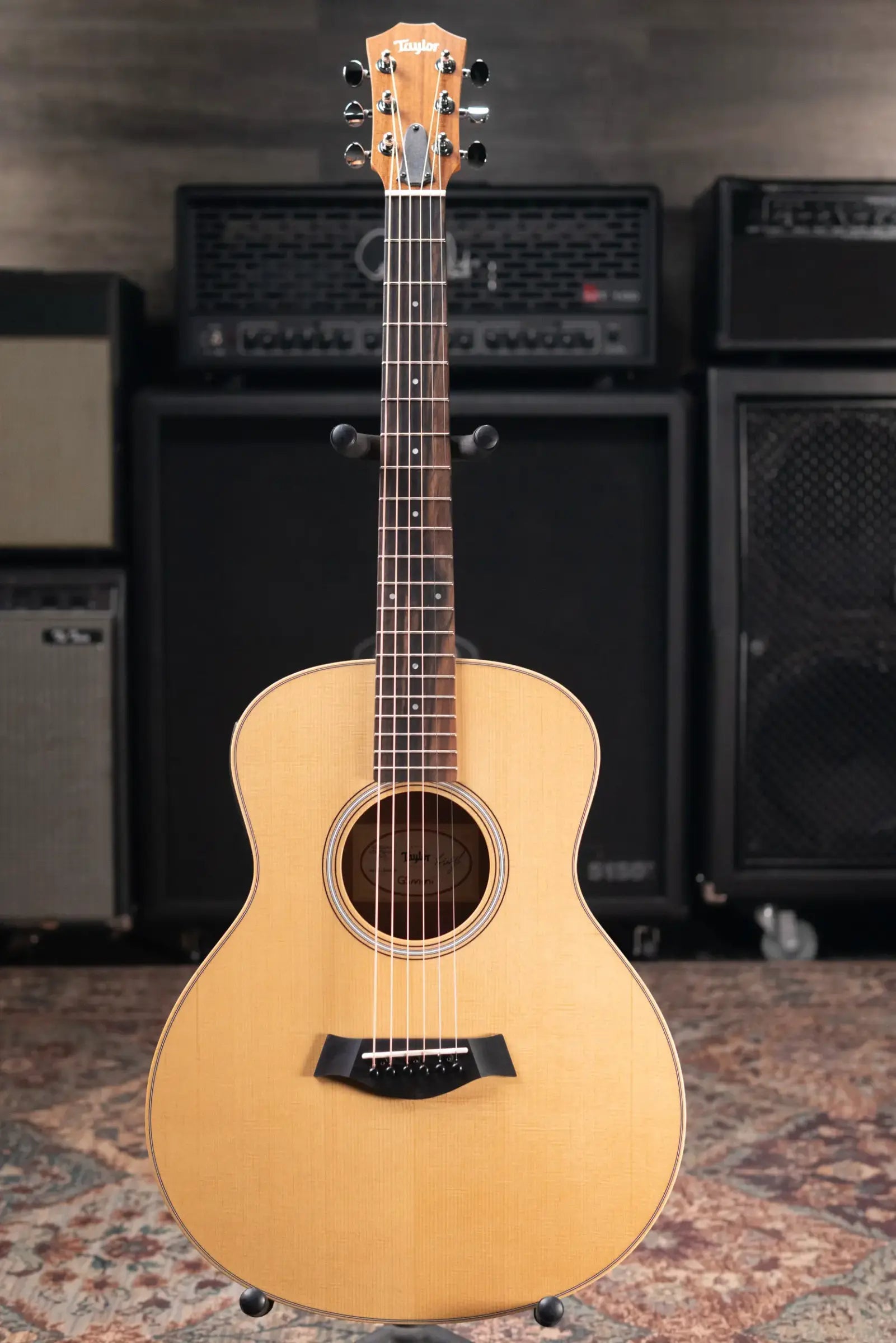 Taylor GS Mini-e LTD Acoustic/Electric Guitar - Figured Koa with GS Mini Bag