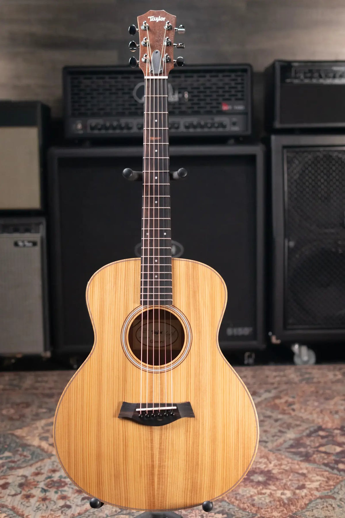 Taylor GS Mini-e LTD Acoustic/Electric Guitar - Figured Koa with Gig Bag