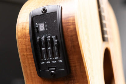 Taylor GS Mini-e LTD Acoustic/Electric Guitar - Figured Koa with GS Mini Bag