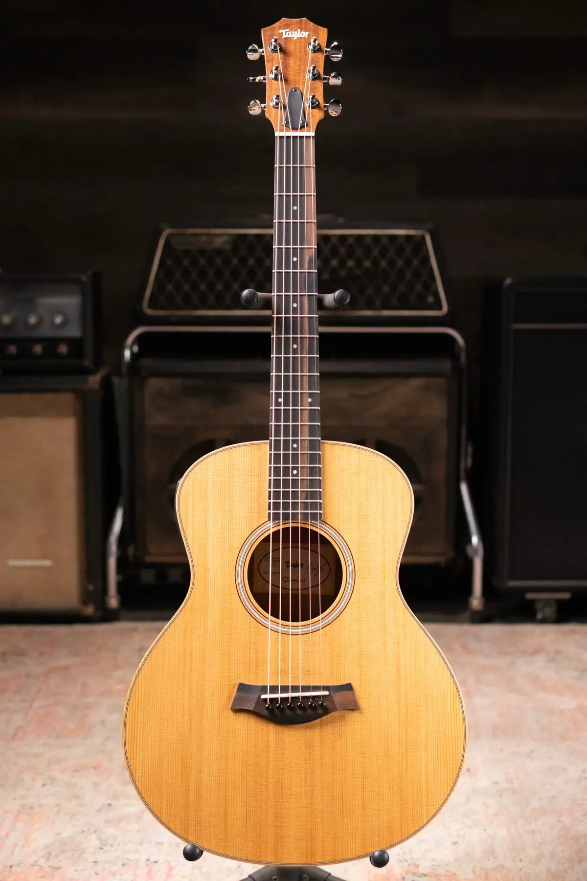 Taylor GS Mini-e LTD Acoustic/Electric Guitar - Figured Koa with Gig Bag