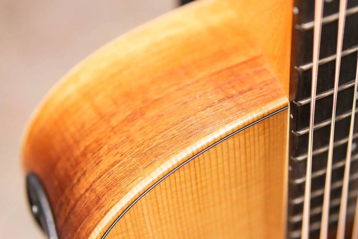 Taylor GS Mini-e LTD Acoustic/Electric Guitar - Figured Koa with Gig Bag